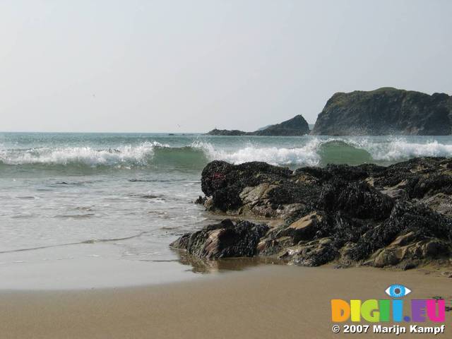 21648 Small waves at Annestown beach